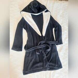 Cozy Black Victoria Secret Womens Robe, With Hood